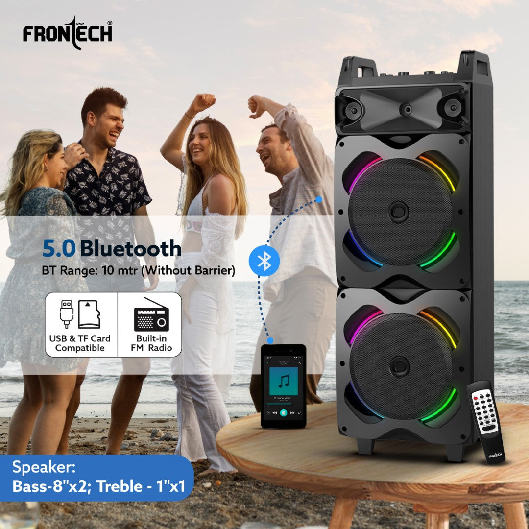 Frontech 140W Bluetooth Trolley Speaker (SW-0203) Frontech 140W Bluetooth Trolley Speaker (SW-0203)